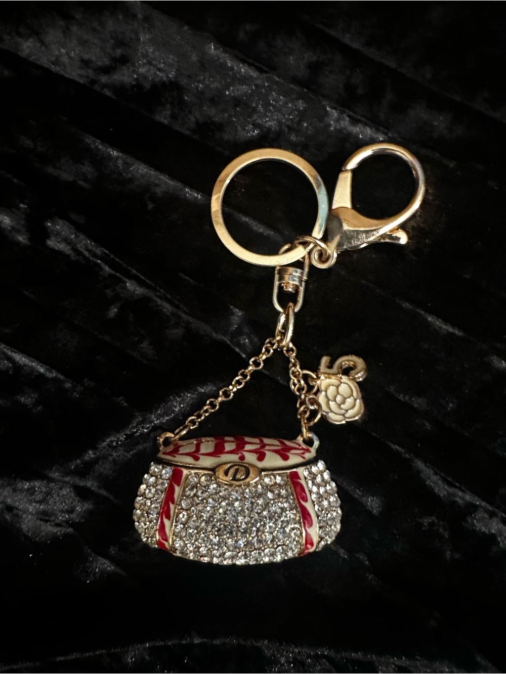 Wrapables Rhinestones Bag Key Chains